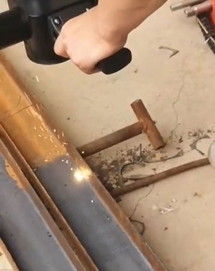 Rudziu salinimas lazeriu